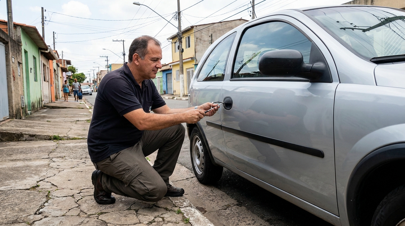 Abertura de carro sem danos por chaveiro em Caxias do Sul‑RS