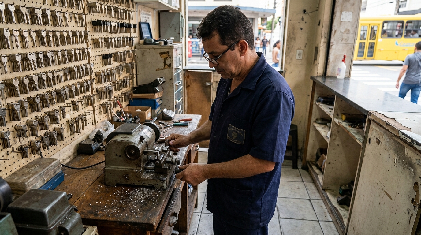 Cópia de Chave de Cadeado em Caxias do Sul‑RS