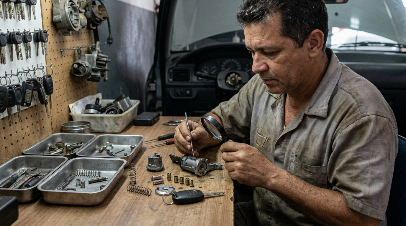 Reparo de Fechadura Automotiva em Caxias do Sul‑RS